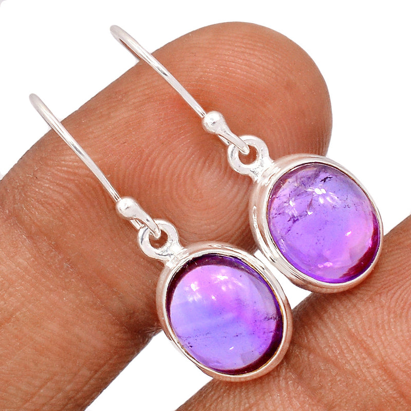 1.2" Amethyst Earrings - AMCE1309