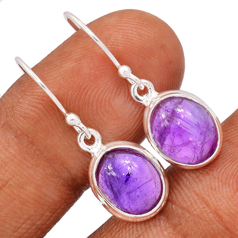 1.1" Amethyst Earrings - AMCE1314