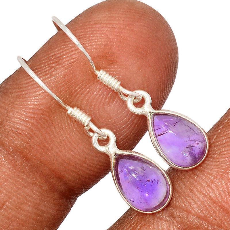 1.1" Amethyst Earrings - AMCE1370