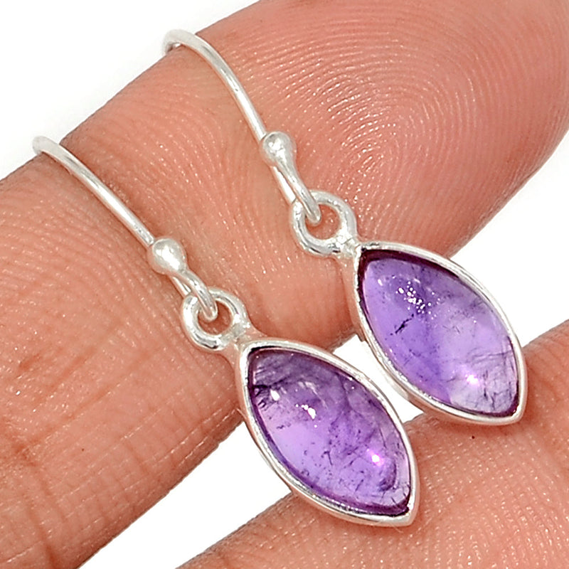 1.1" Amethyst Earrings - AMCE1378