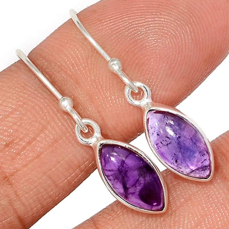 1.2" Amethyst Earrings - AMCE1383