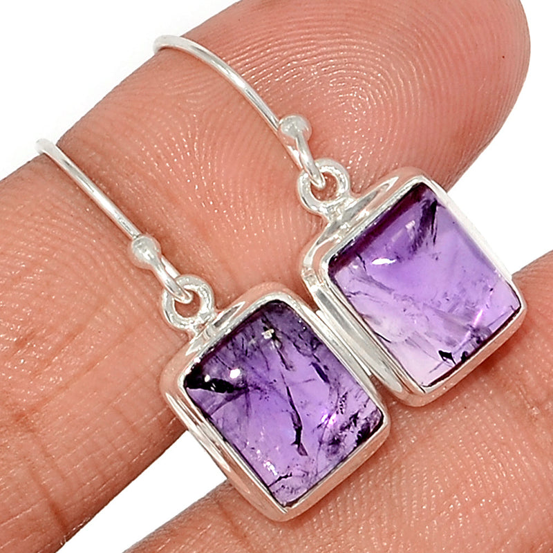 1.1" Amethyst Earrings - AMCE1392