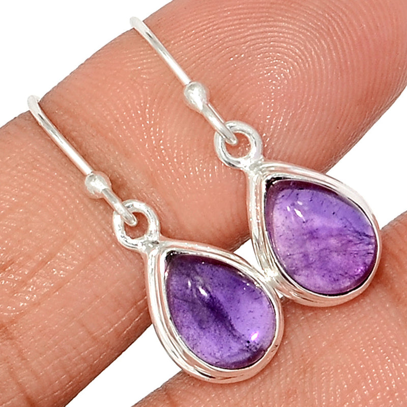 1.1" Amethyst Earrings - AMCE1396