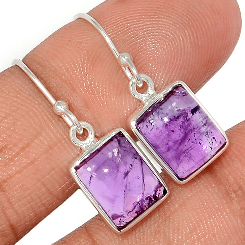 1.1" Amethyst Earrings - AMCE1399