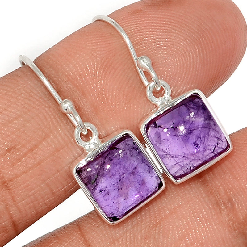 1.1" Amethyst Earrings - AMCE1403