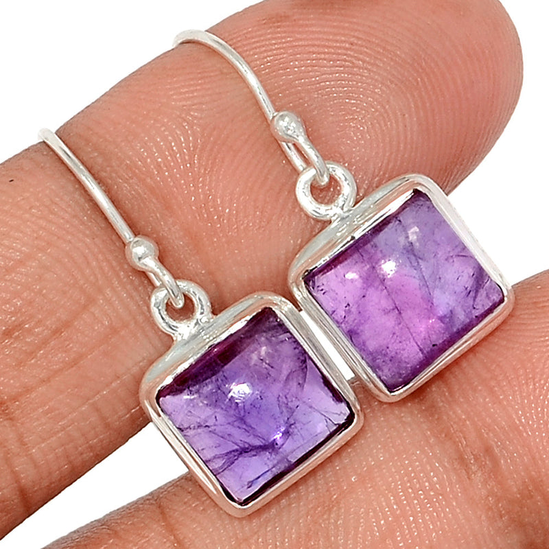 1.1" Amethyst Earrings - AMCE1406