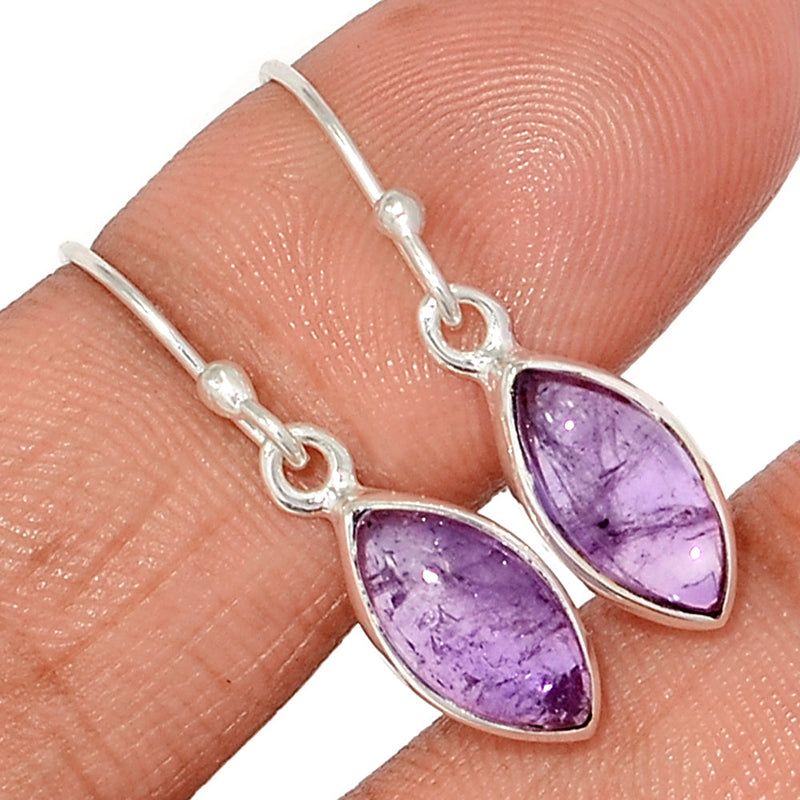 1.2" Amethyst Earrings - AMCE1407