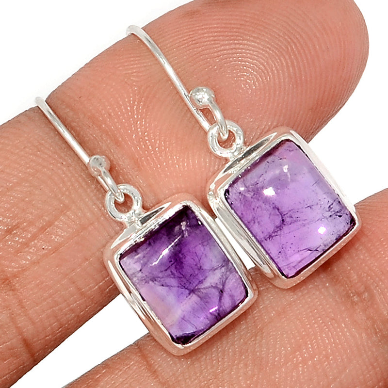 1.2" Amethyst Earrings - AMCE1412