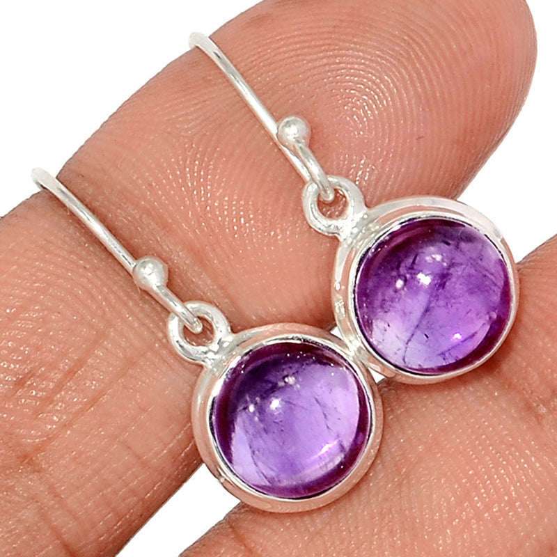 1.1" Amethyst Earrings - AMCE1413