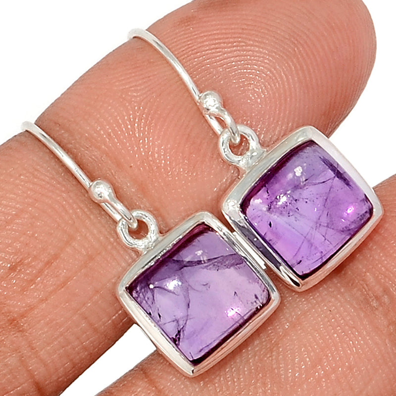 1.1" Amethyst Earrings - AMCE1415