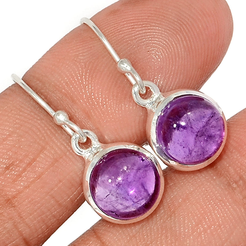 1.1" Amethyst Earrings - AMCE1416