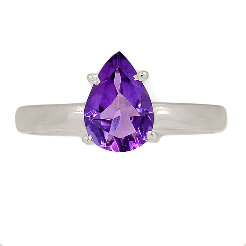 Claw - Amethyst Faceted Ring - AMFR1690