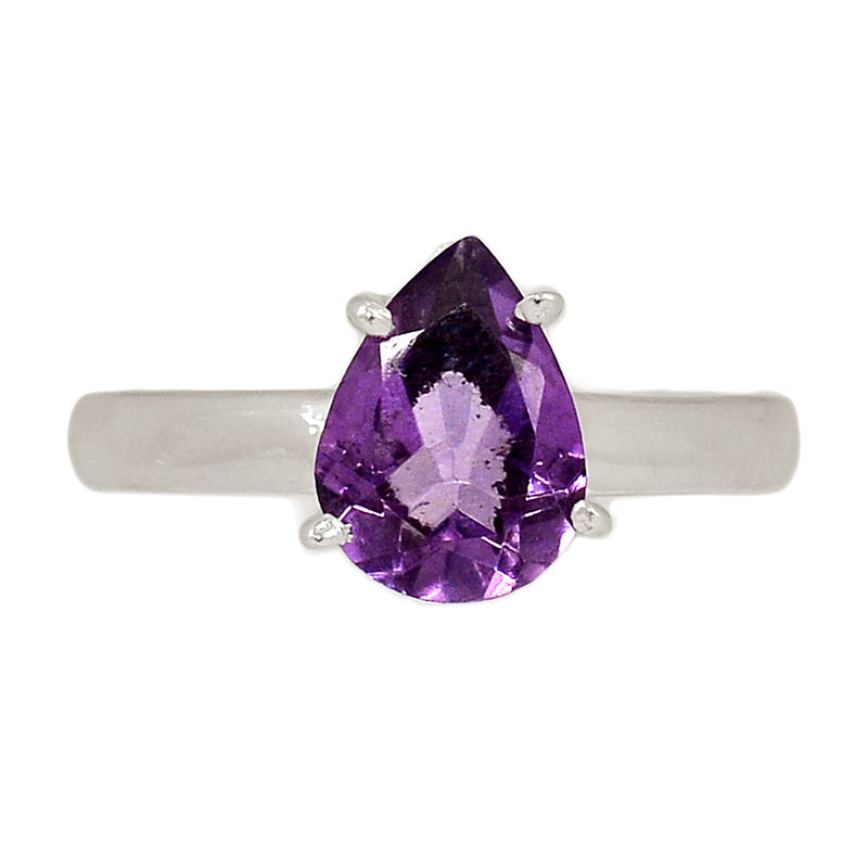 Claw - Amethyst Faceted Ring - AMFR1695