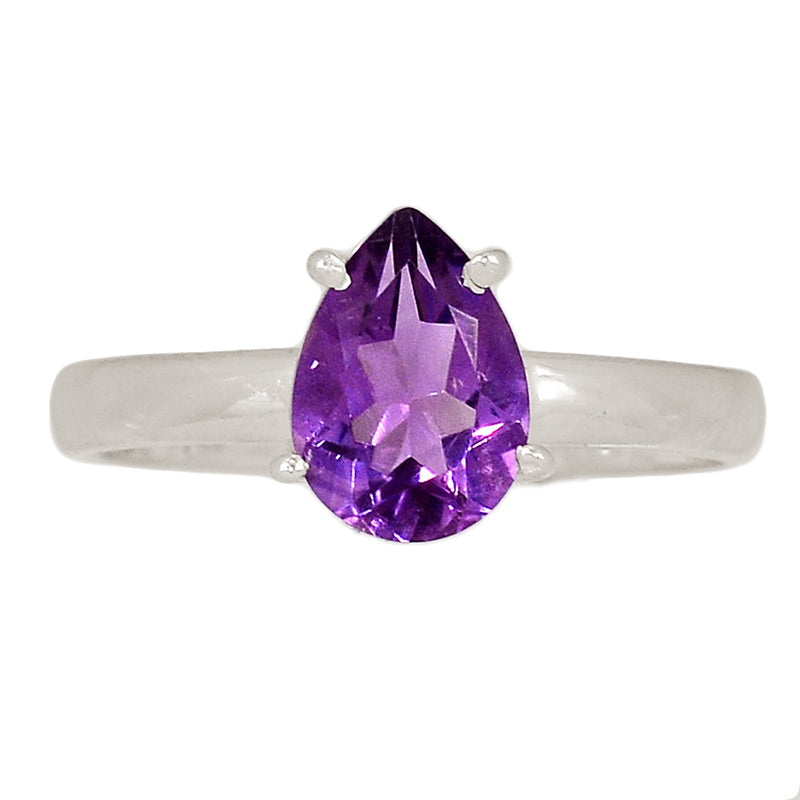 Claw - Amethyst Faceted Ring - AMFR1699