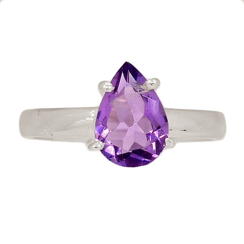 Claw - Amethyst Faceted Ring - AMFR1706