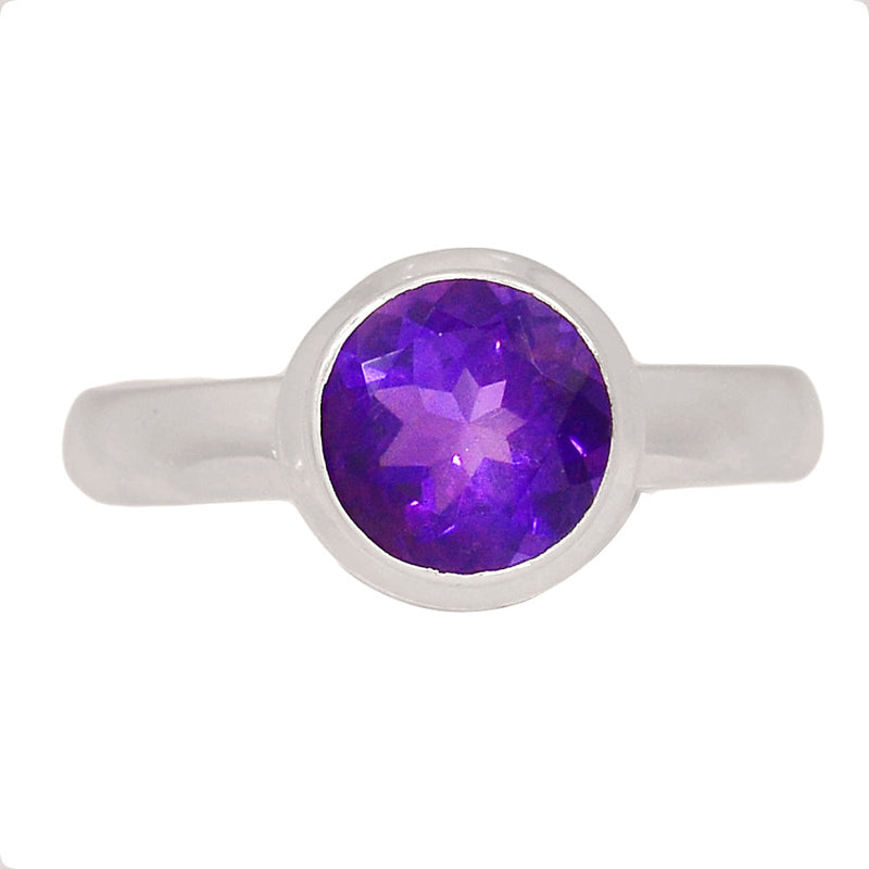 Amethyst Faceted Ring - AMFR1750