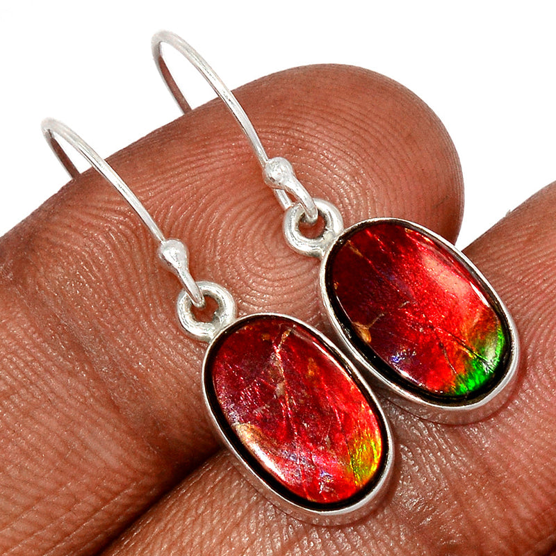 1.2" Ammolite Earrings - AMLE733