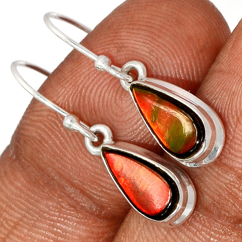 1.2" Ammolite Earrings - AMLE740