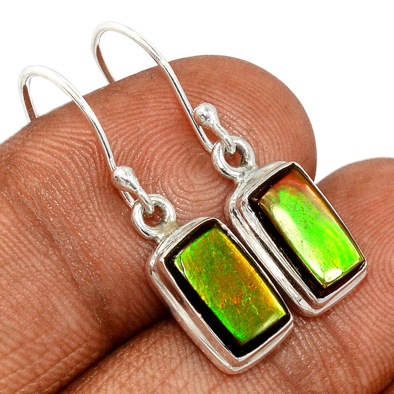 1.2" Ammolite Earrings - AMLE743