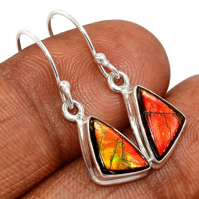 1.2" Ammolite Earrings - AMLE746