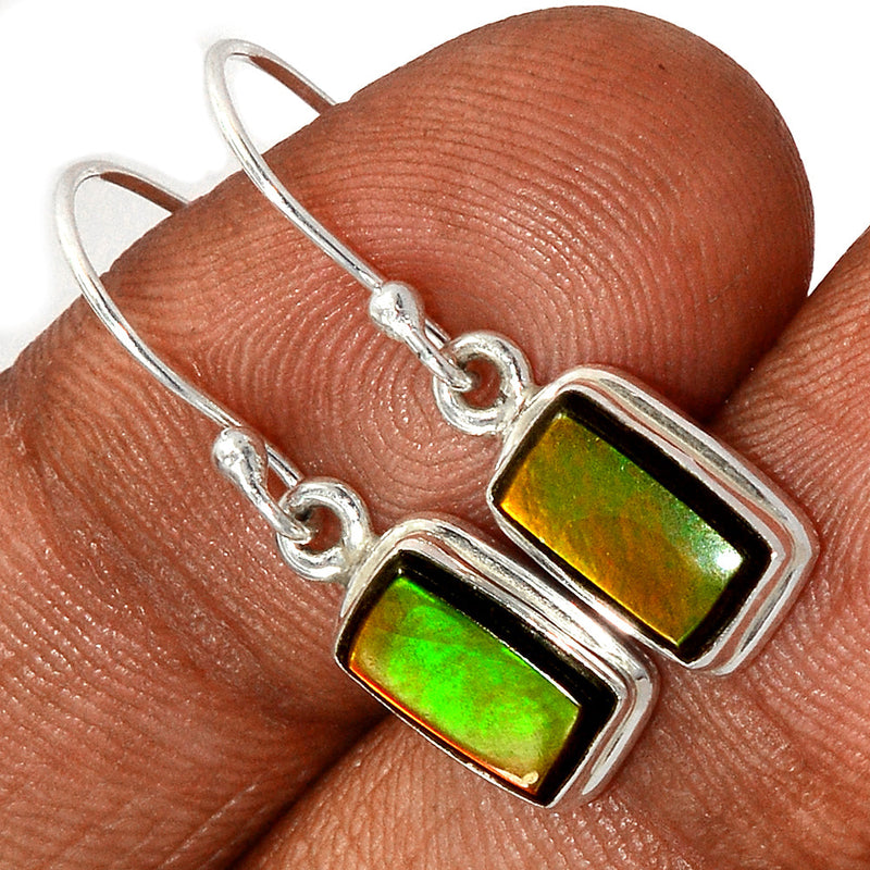 1.2" Ammolite Earrings - AMLE750