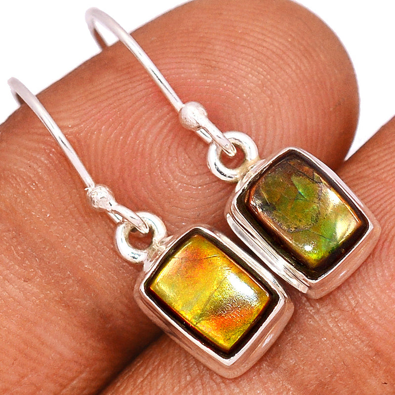 1.1" Ammolite Earrings - AMLE760