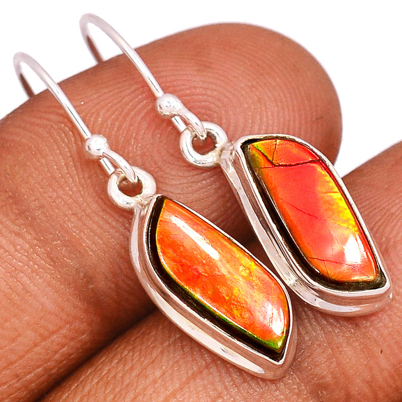 1.3" Ammolite Earrings - AMLE764