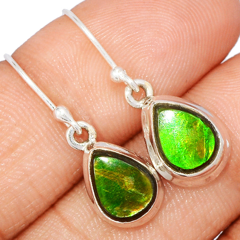 1.1" Ammolite Earrings - AMLE801