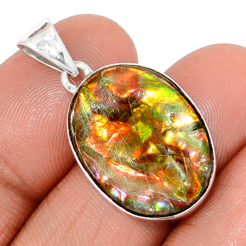 1.3" Ammolite Pendants - AMLP2814