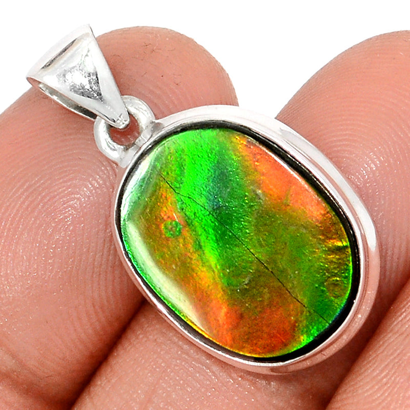 1.1" Ammolite Pendants - AMLP2827