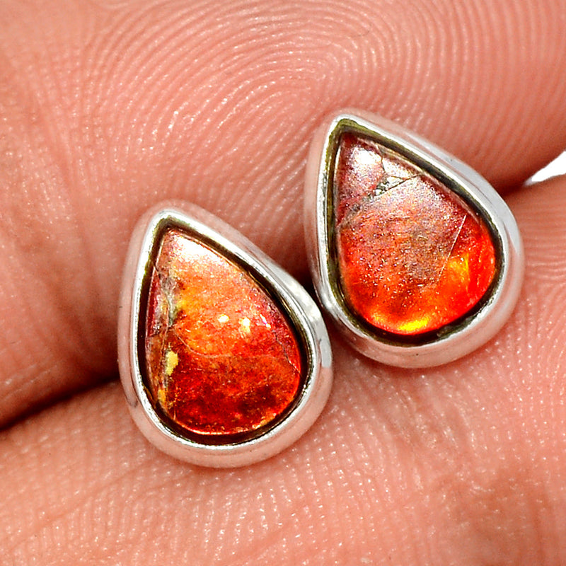 Ammolite Studs - AMLS167