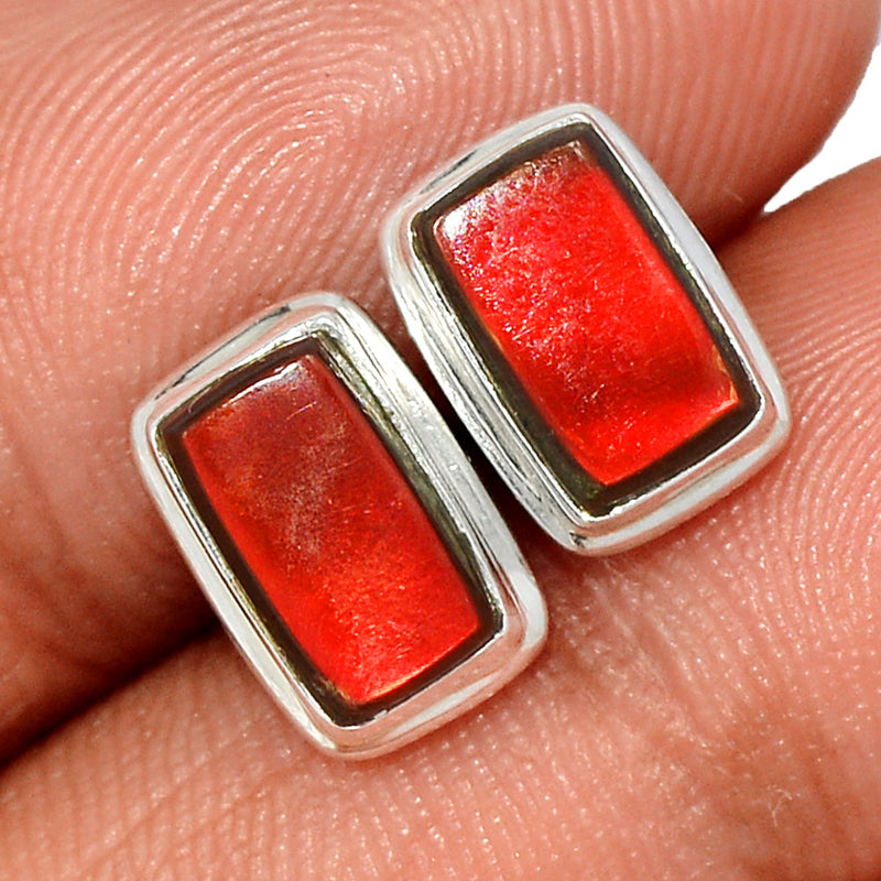 Ammolite Studs - AMLS170