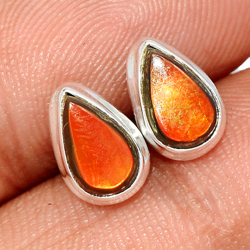 Ammolite Studs - AMLS181