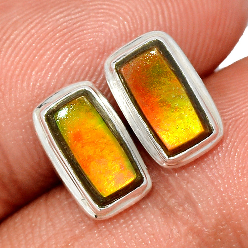 Ammolite Studs - AMLS196