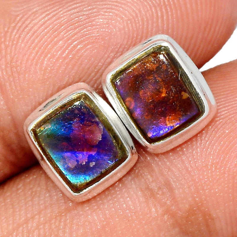 Ammolite Studs - AMLS197