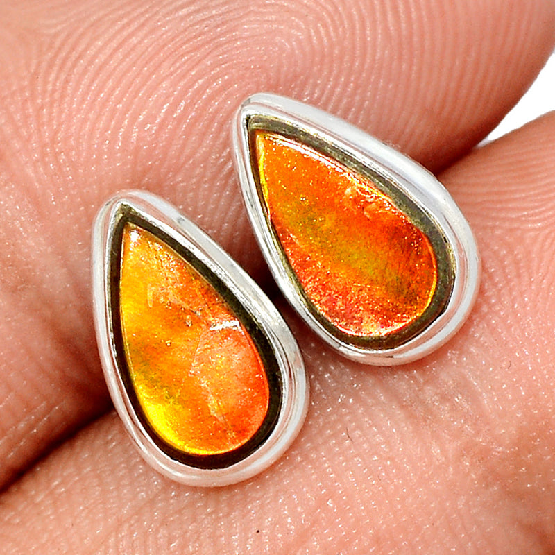 Ammolite Studs - AMLS203