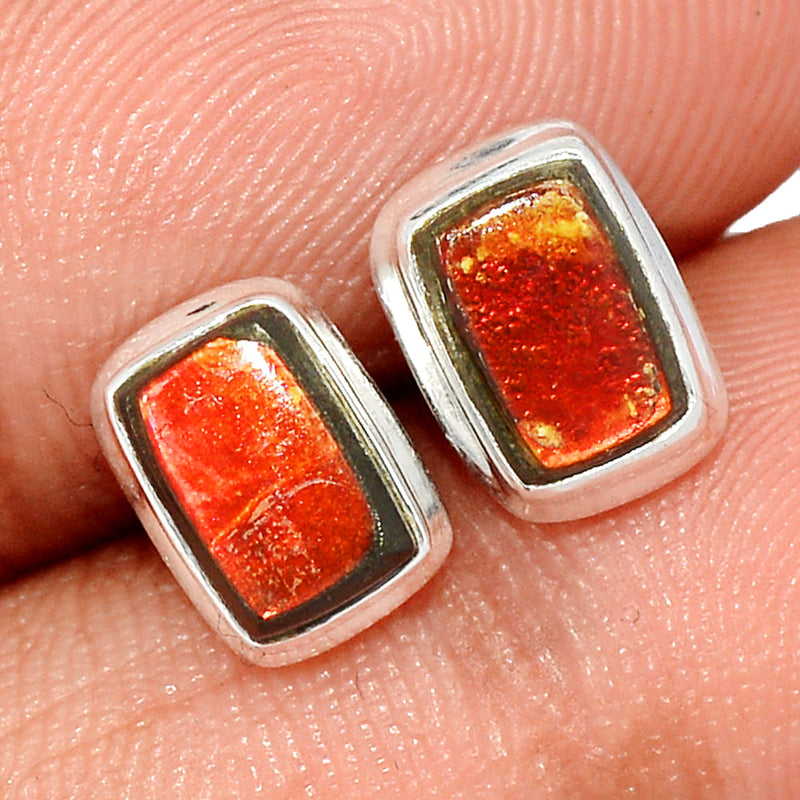 Ammolite Studs - AMLS204