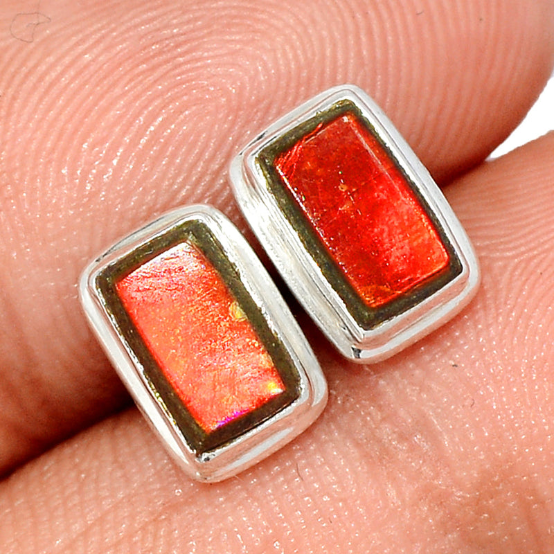 Ammolite Studs - AMLS206