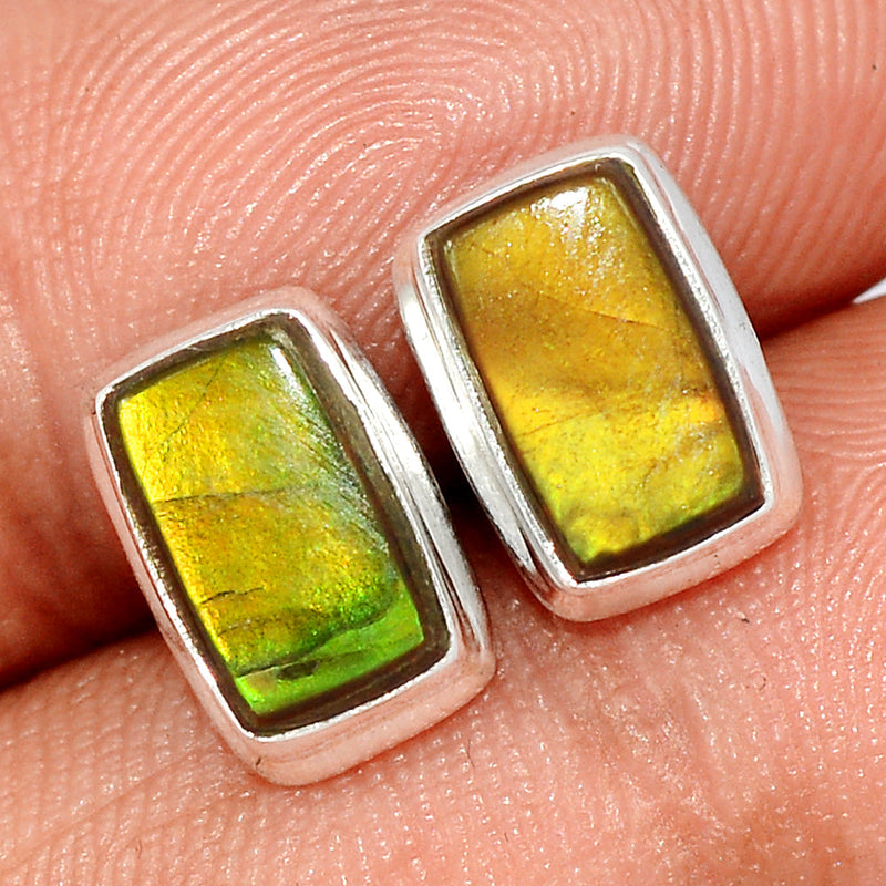 Ammolite Studs - AMLS207