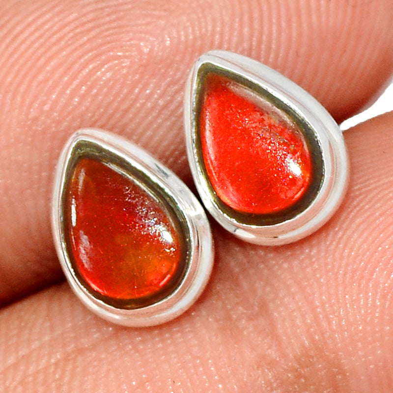 Ammolite Studs - AMLS213