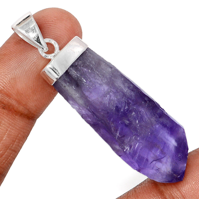 2.2" Amethyst Elestial Root / Dragon Tooth Pendants - AMPP282