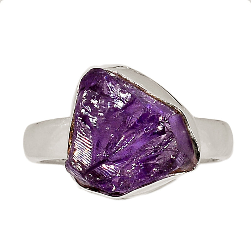 Amethyst Rough Ring - AMRR1075