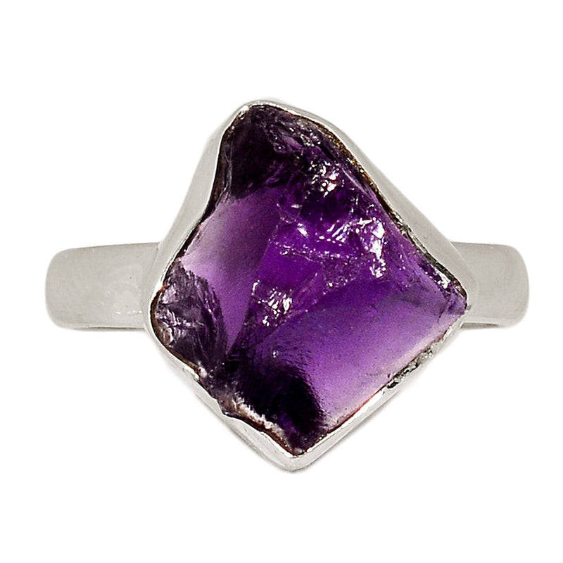 Amethyst Rough Ring - AMRR1084