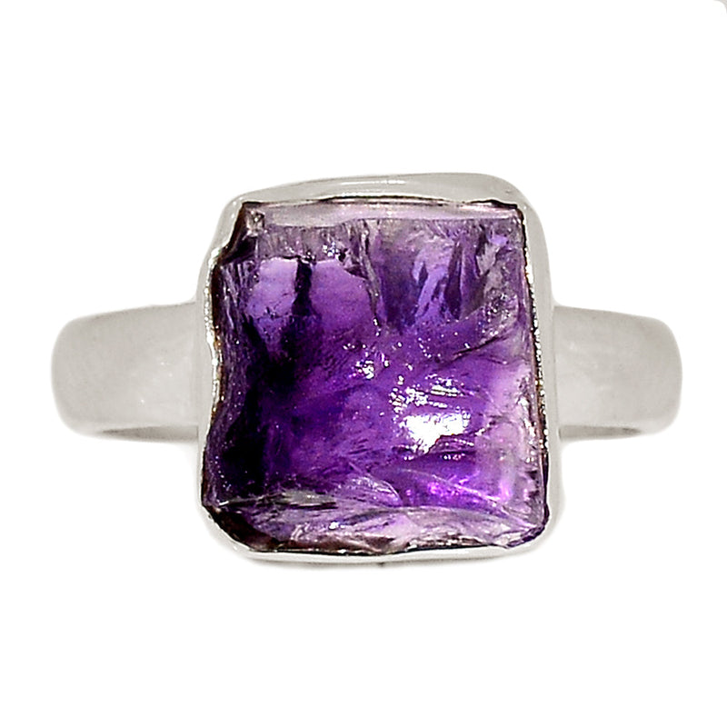 Amethyst Rough Ring - AMRR1087