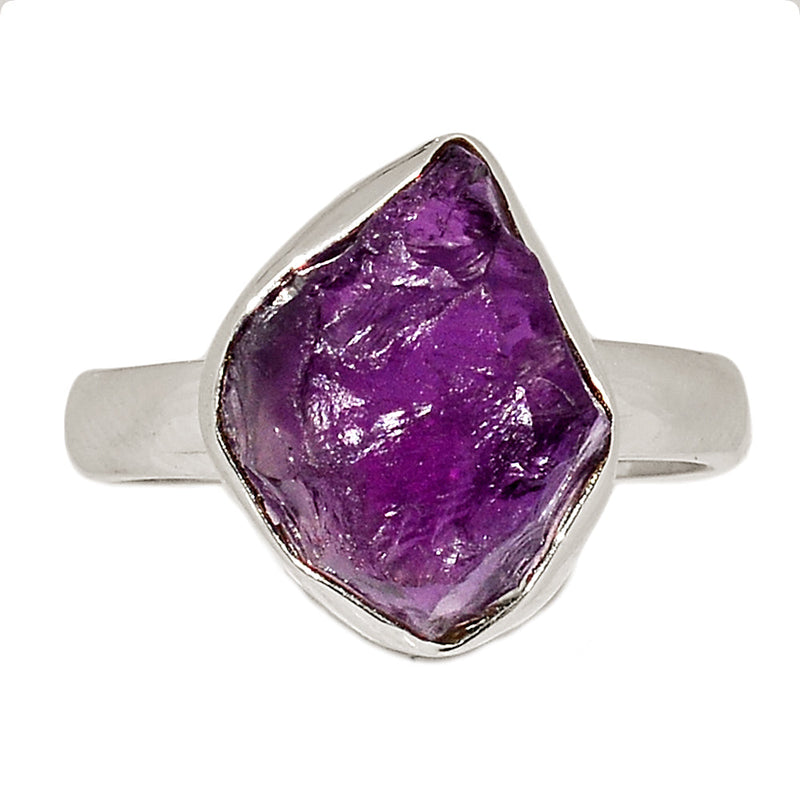 Amethyst Rough Ring - AMRR1088