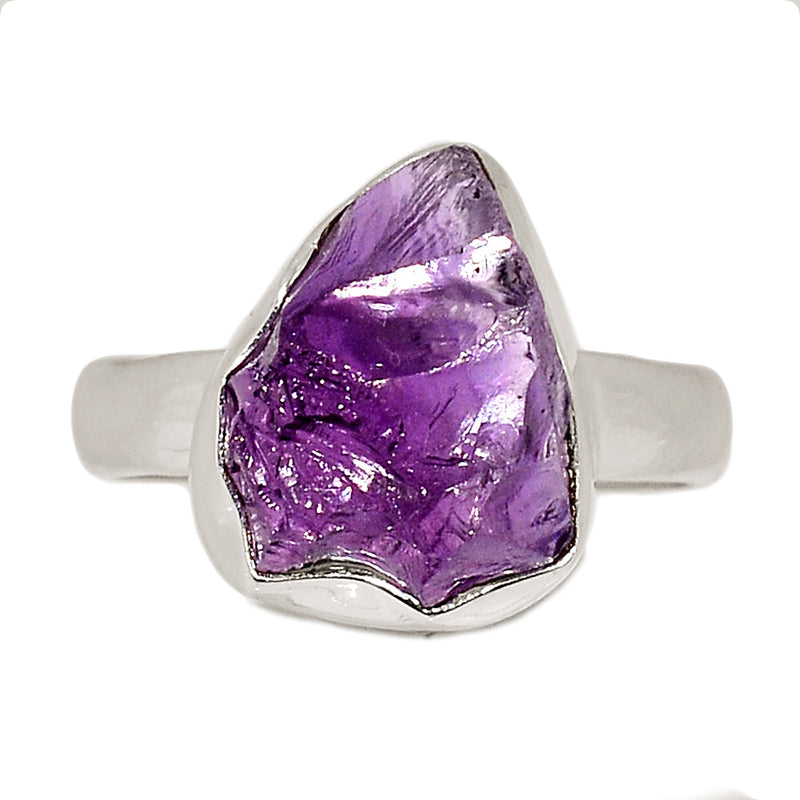 Amethyst Rough Ring - AMRR1090