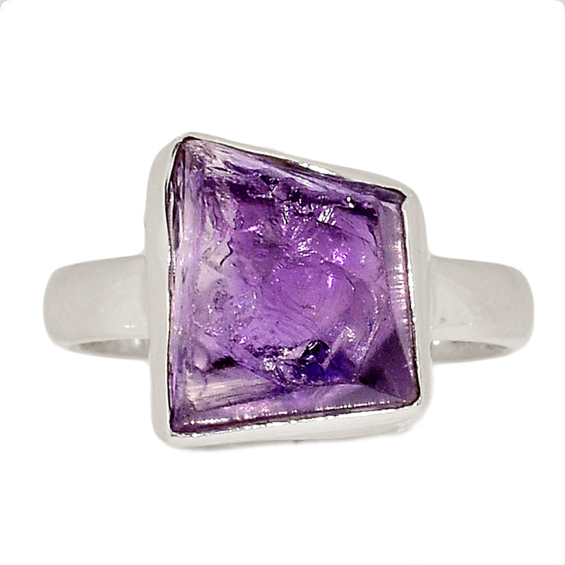 Amethyst Rough Ring - AMRR1096