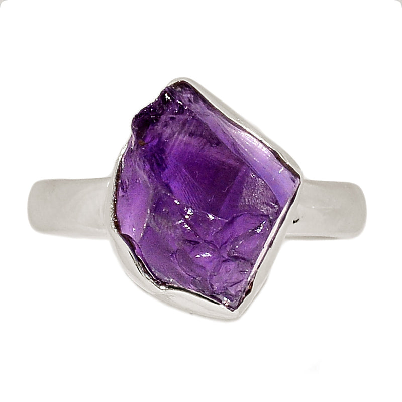 Amethyst Rough Ring - AMRR1104