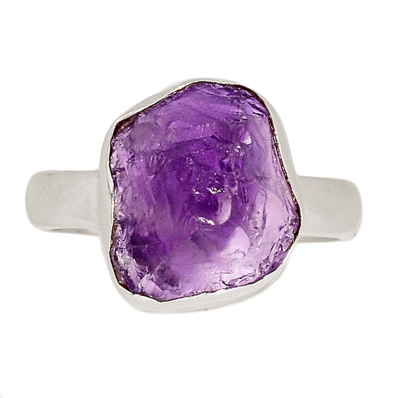 Amethyst Rough Ring - AMRR1108