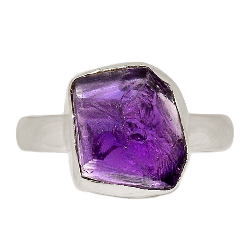 Amethyst Rough Ring - AMRR1110